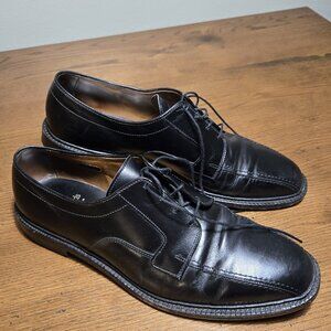 Allen Edmonds - Dawson Bicycle Toe Black Leather Oxford - Black 12D